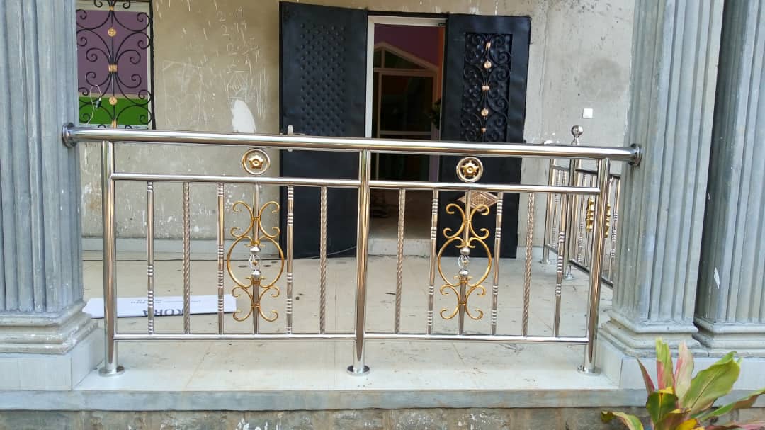 Garde-corps métallique décoratif