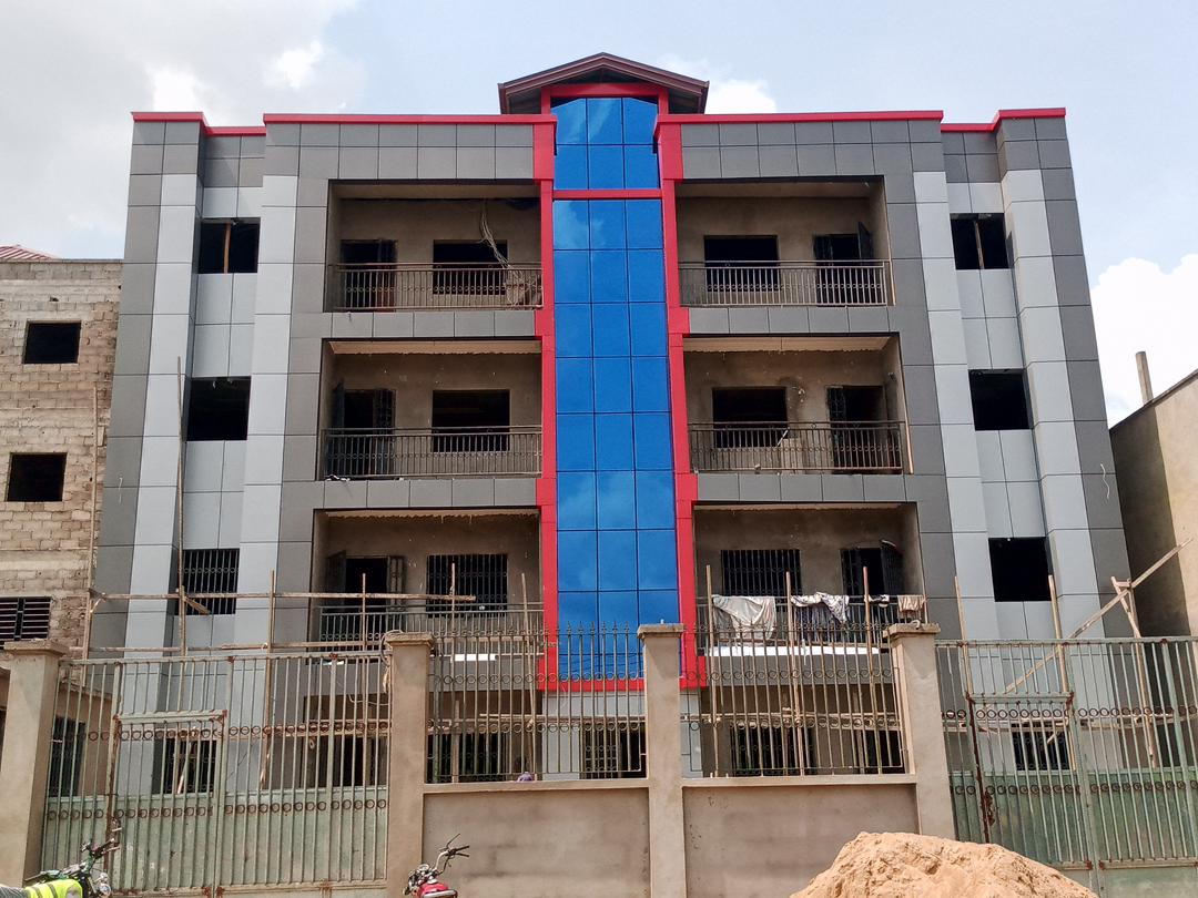 Façade immeuble aluminium